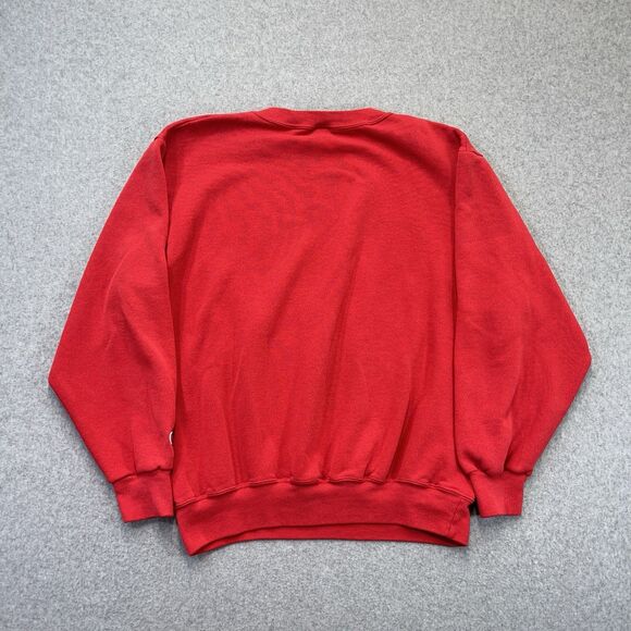 Vintage Nebraska Huskers Crewneck Sweatshirt Mens XL X-Large Red Champion Y2K - Picture 6 of 9